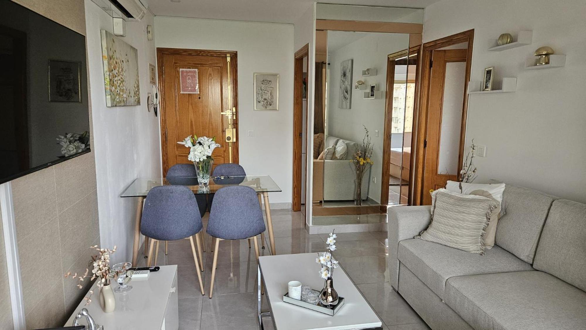 Elegante Apartamento En Playa De Gandia Esterno foto